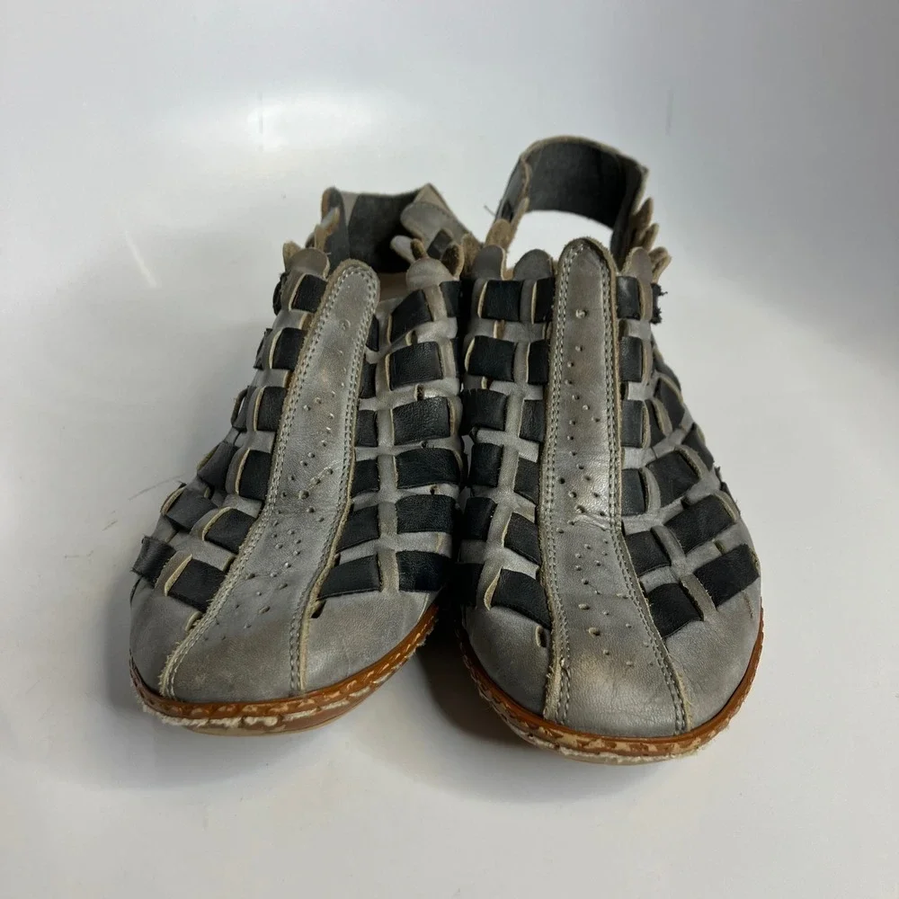 Rieker gray woven